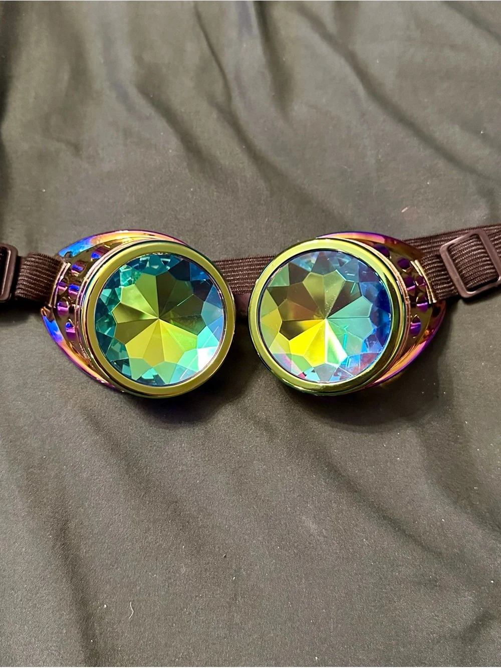 NWOT Kaleidoscope Goggles/Glasses for Raves Festival Cosplay